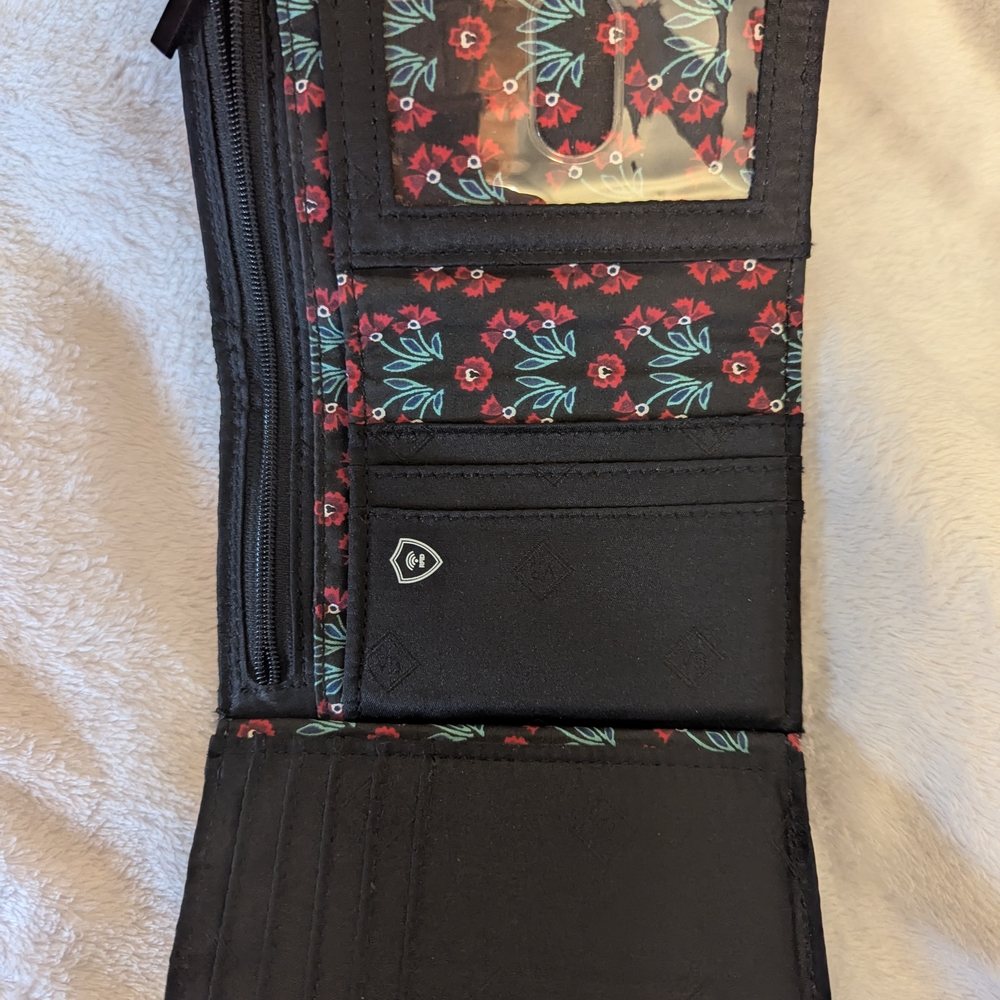 Vera Bradley Enchantment Riley RFID Wallet - Picture 3 of 5
